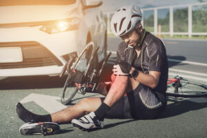 cyclist injured